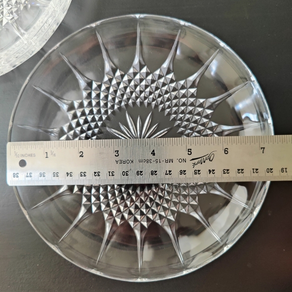 Vintage 1978 | Longchamps Cristal D'Arques 7 1/4 Inch Snack Plate 🍽️ | Rare! - Picture 3 of 8